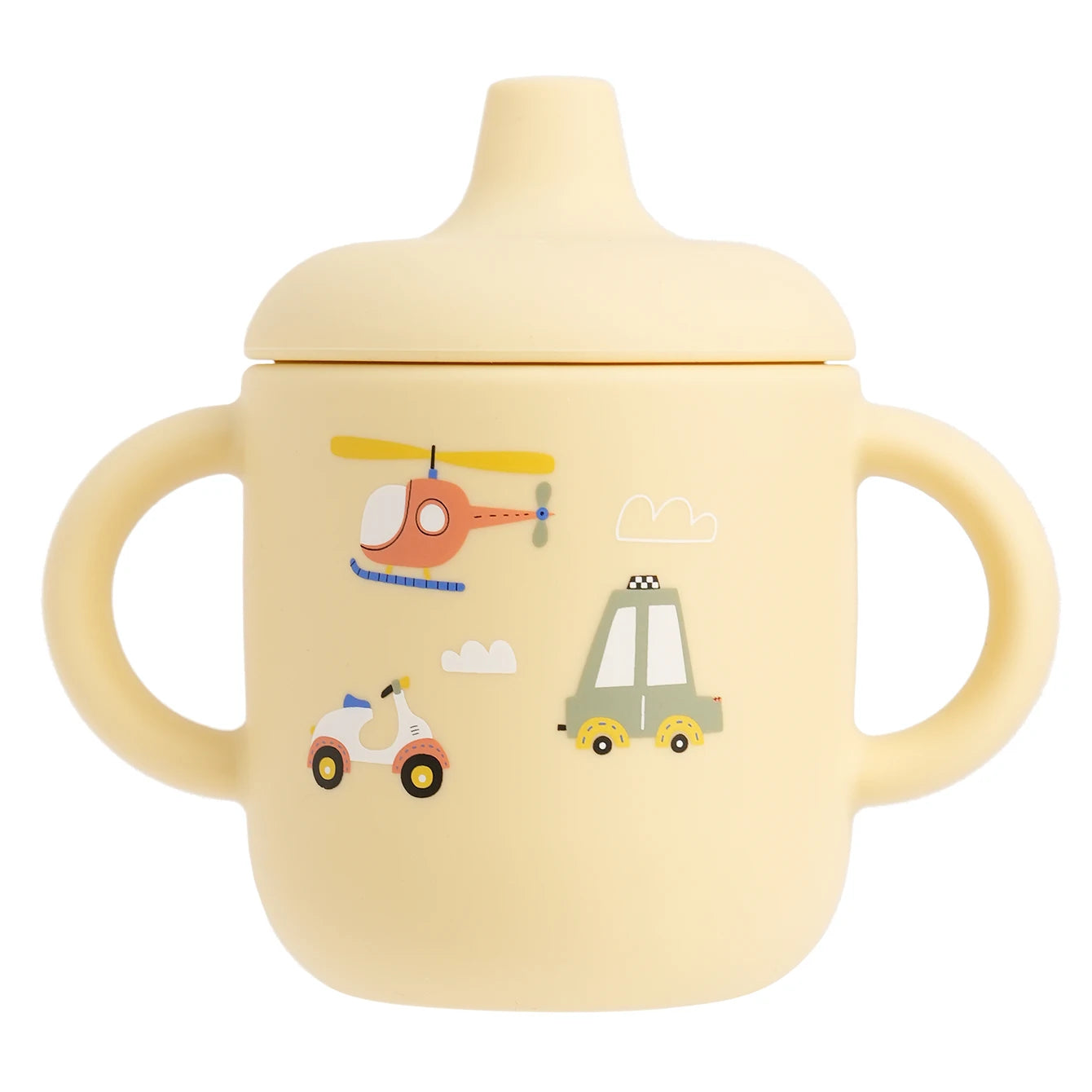 Cartoon Silicone Baby Feeding Cup – BPA Free