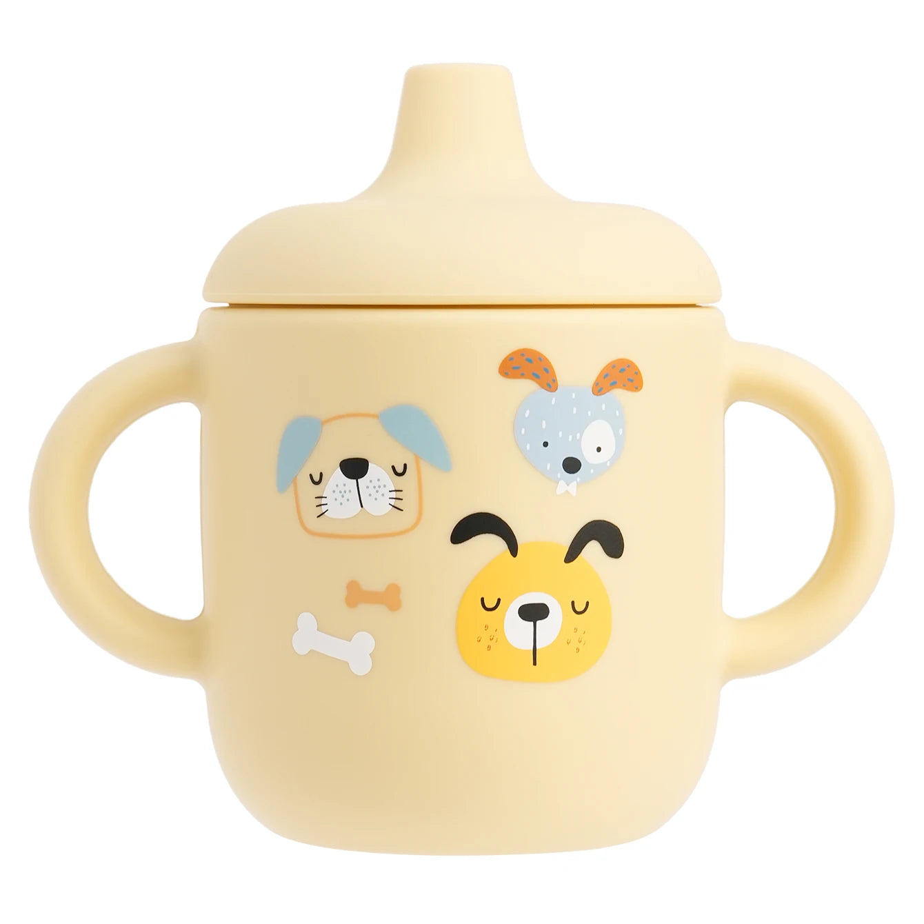 Cartoon Silicone Baby Feeding Cup – BPA Free