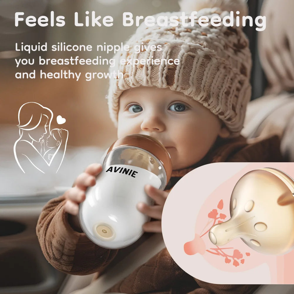 Newborn Baby Bottle – Wide Neck Design