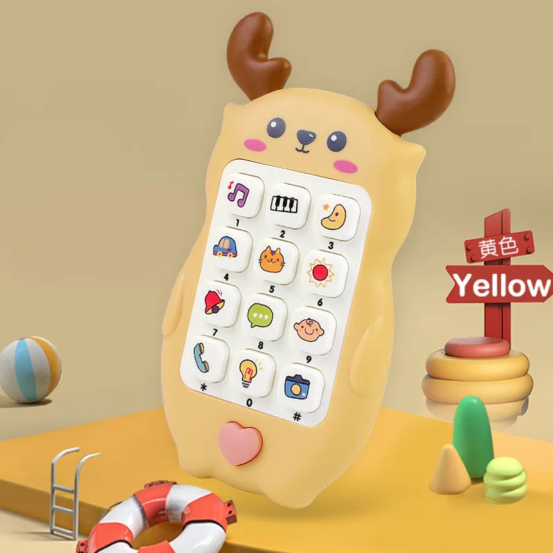 Infant Simulation Phone – Sound & Teether Toy