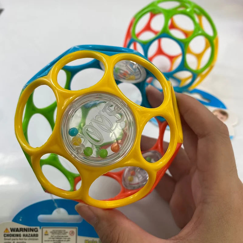 Baby Grasping Rattle Ball with Bell