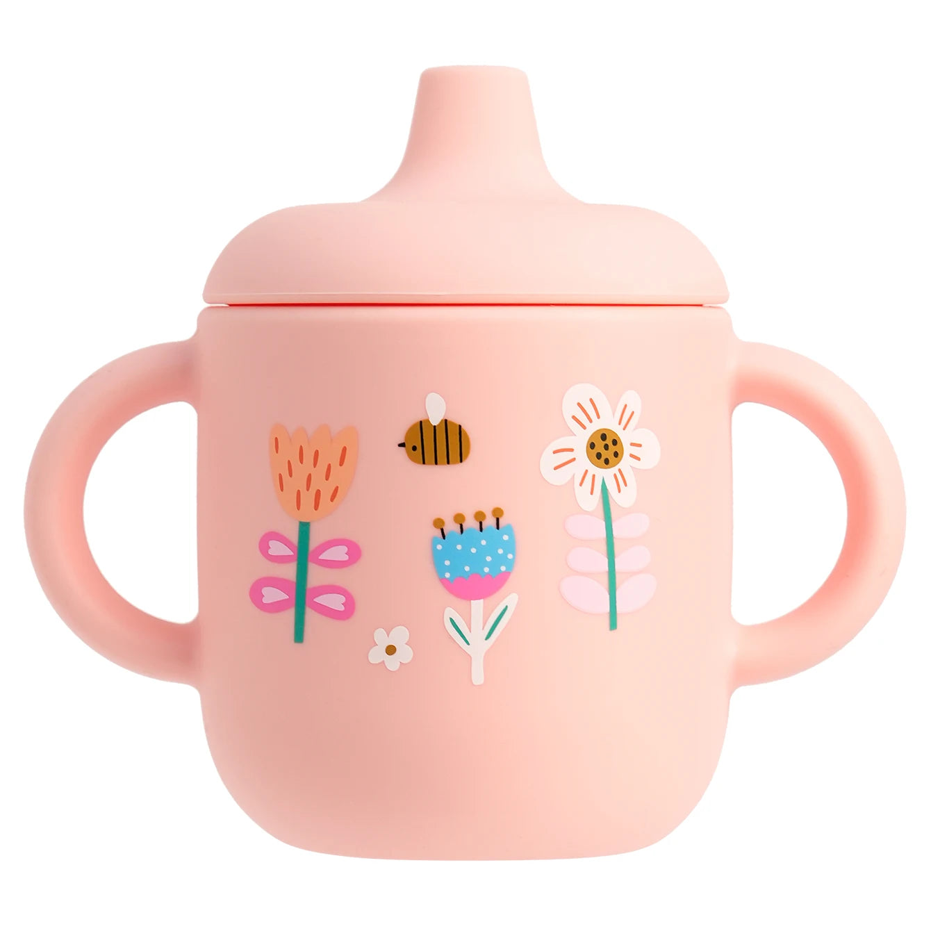 Cartoon Silicone Baby Feeding Cup – BPA Free