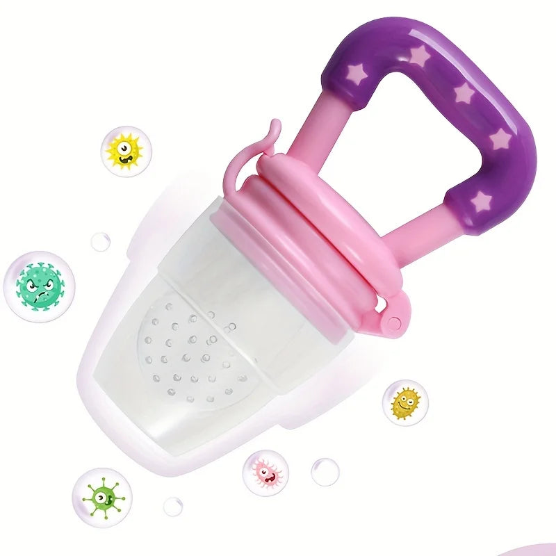 Baby Fruit Grinding Pacifier & Feeding Spoon