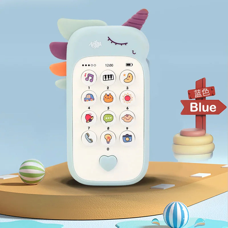 Infant Simulation Phone – Sound & Teether Toy