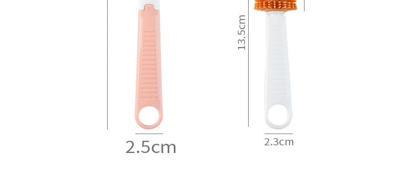 360° Silicone Baby Bottle Brush Set