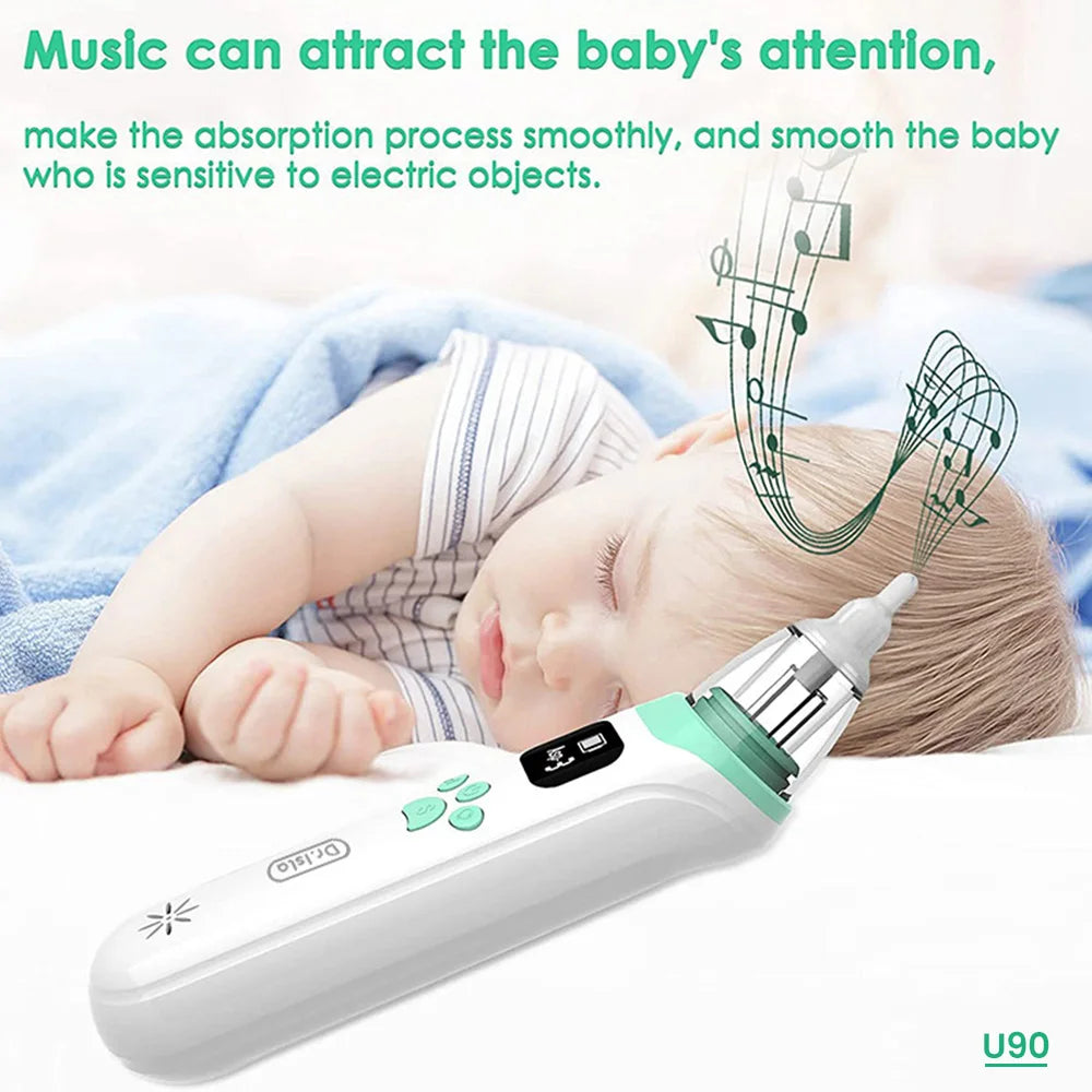 Child Nose Cleaner – Silicone & Electric