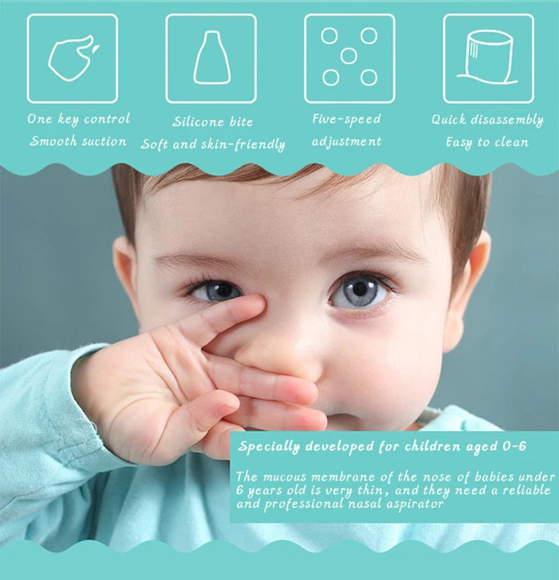 Electric Baby Aspirator Electric Nose Cleaner