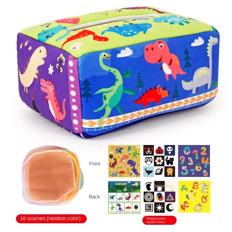 Montessori Sensory Tissue Box Toy