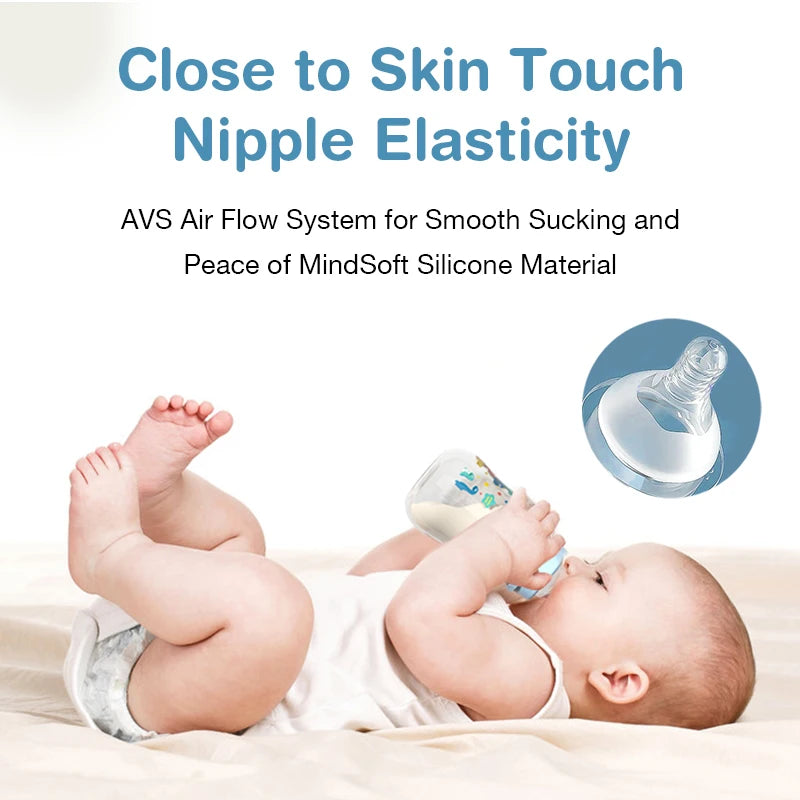 Baby Bottle with Gravity Ball & Handle