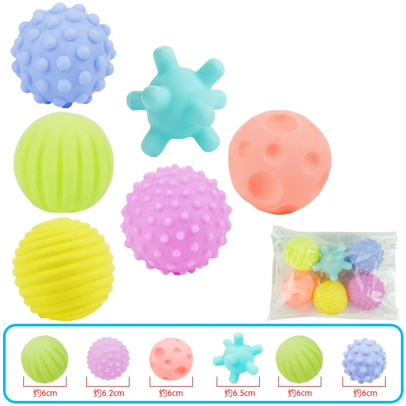 Multi-Textured Baby Hand Ball Toys