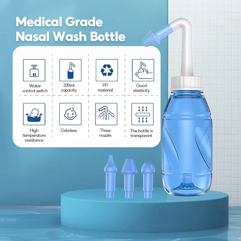 Nasal Rinse Cleanser for Adults and Children