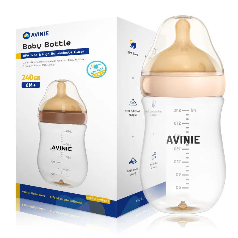 Newborn Baby Bottle – Wide Neck Design