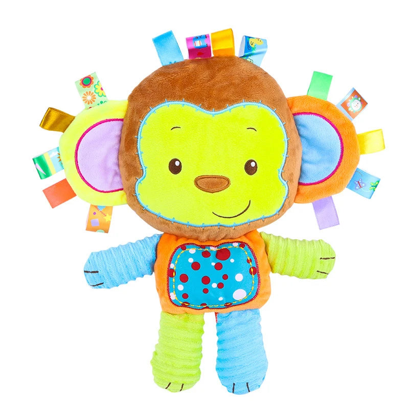 Baby Sensory Elephant Plush Toy with Rattle