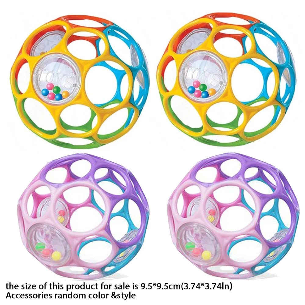 Baby Grasping Rattle Ball with Bell