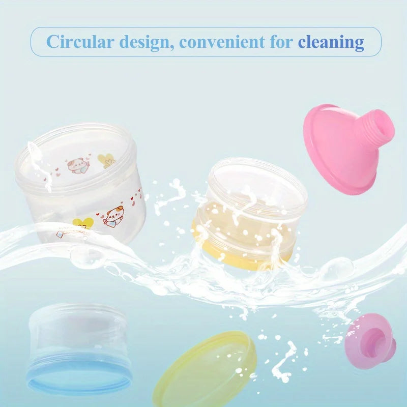 Baby Milk Powder Box Large Capacity Colorful