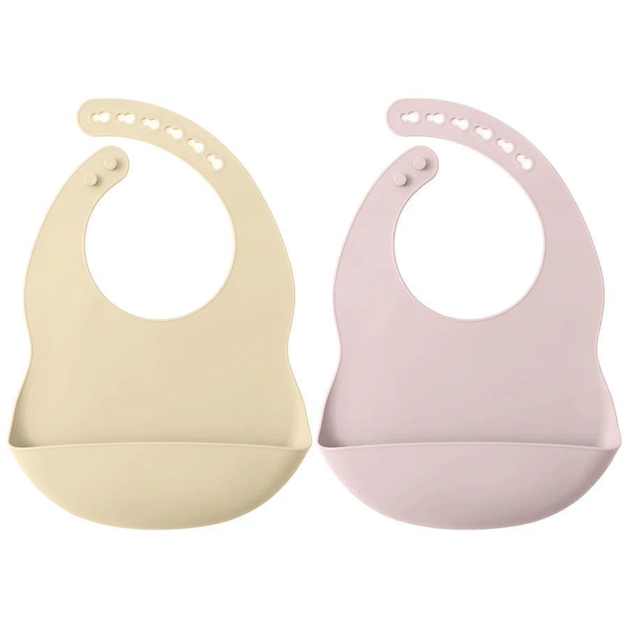 Baby Silicone Bib – Waterproof & Easy Clean