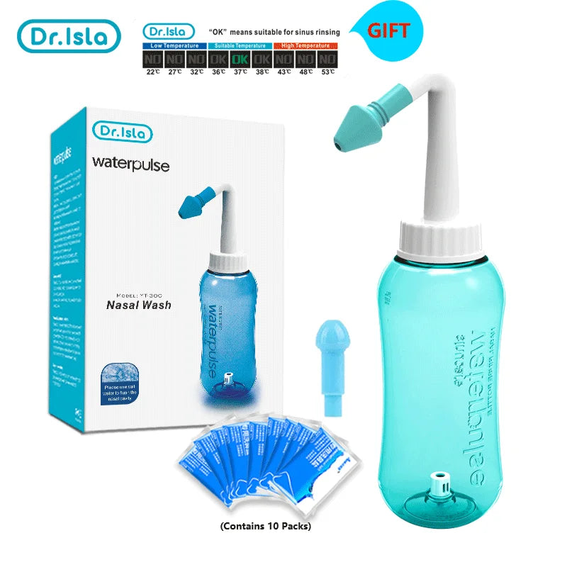 Nose Wash Cleaner Irrigator Rinse Bottle