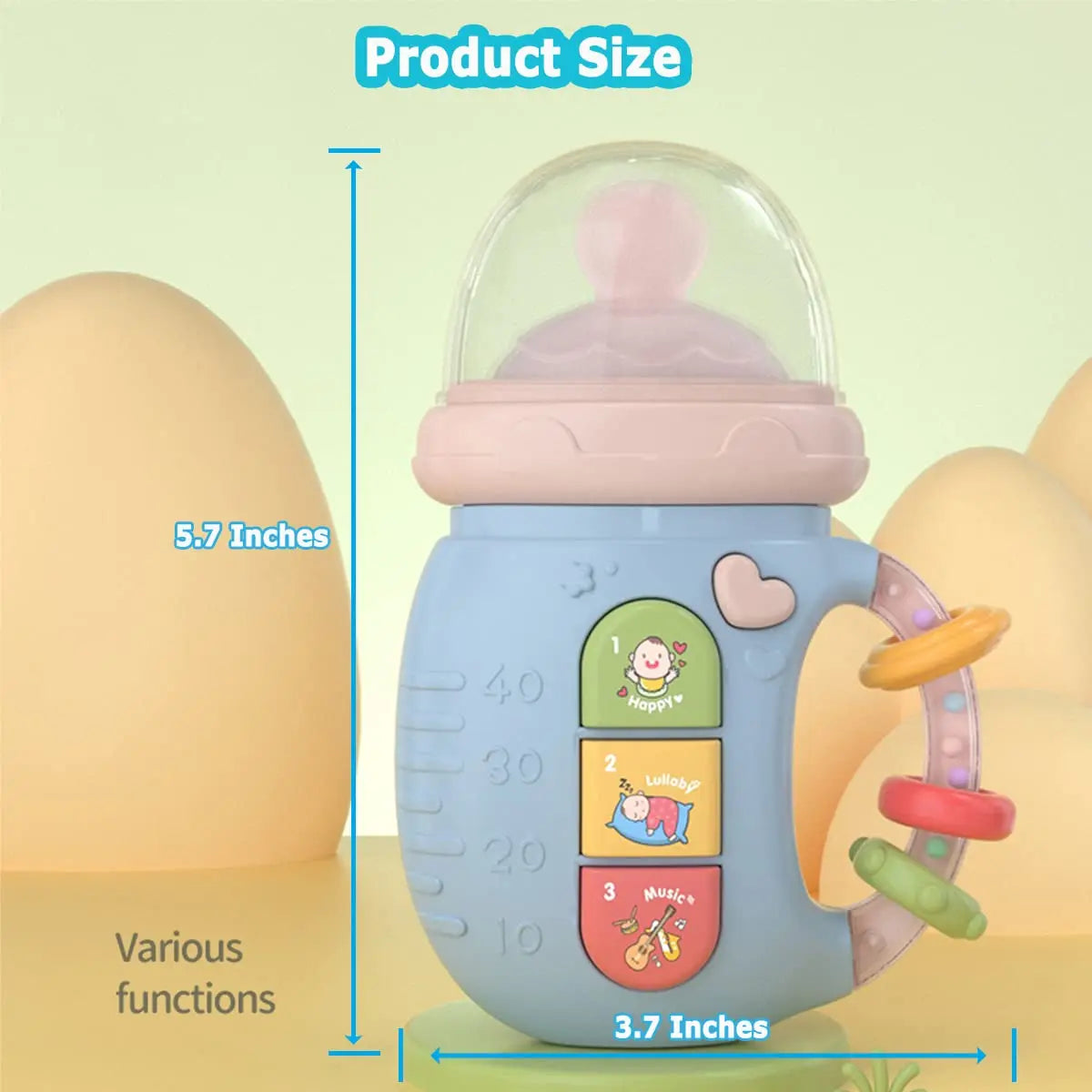 Musical Baby Bottle Pacifier – Dr.isla