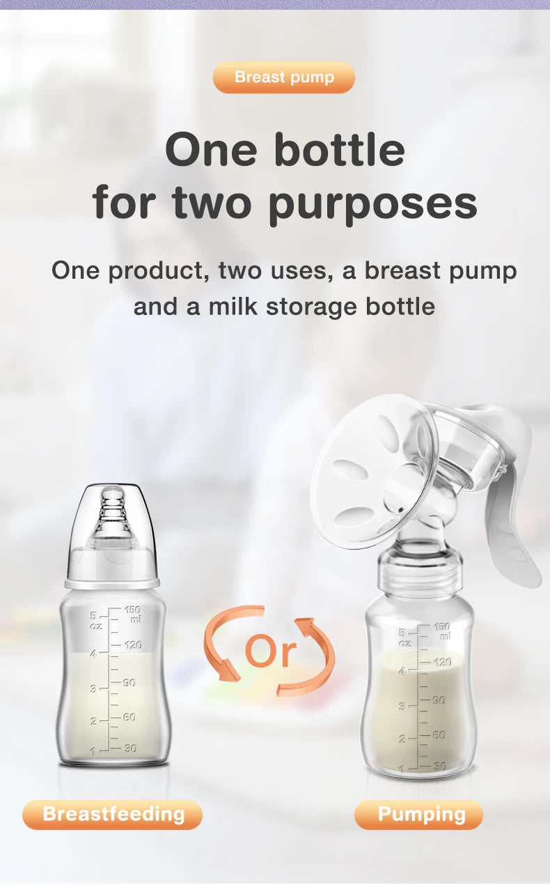 Breast Pump Manual Suction Milk Pump