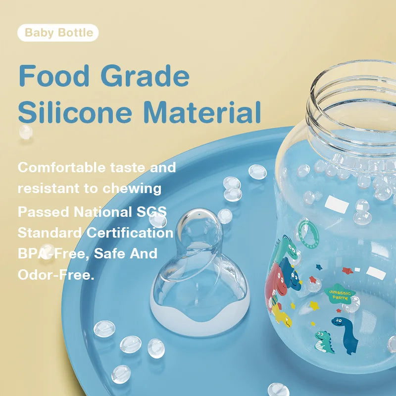Baby Bottle with Gravity Ball & Handle