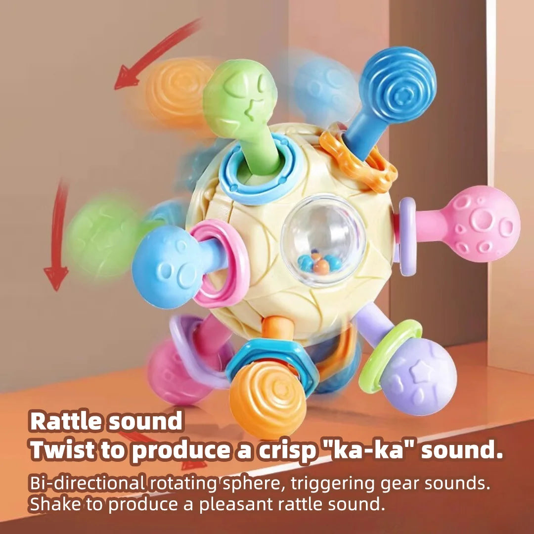 Baby Grasping Ball – Teether & Rattle in One