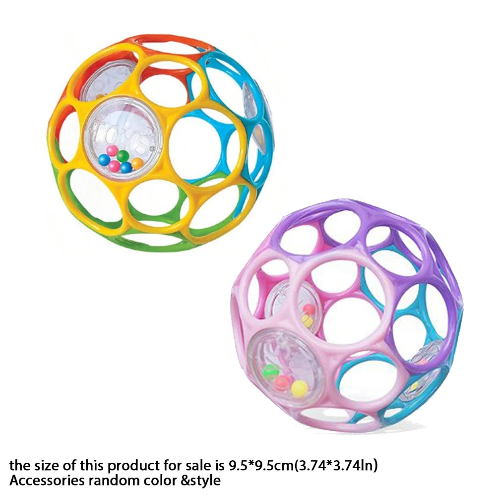 Baby Grasping Rattle Ball with Bell