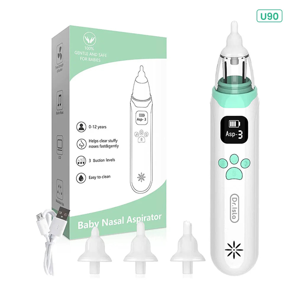 Child Nose Cleaner – Silicone & Electric