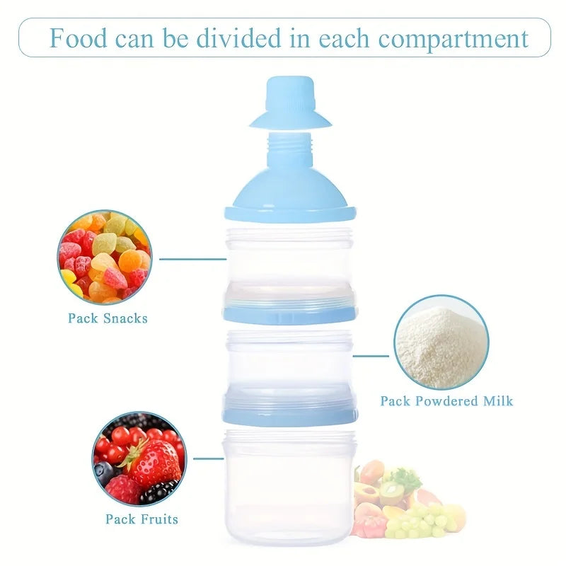 Baby Milk Powder Box Large Capacity Colorful