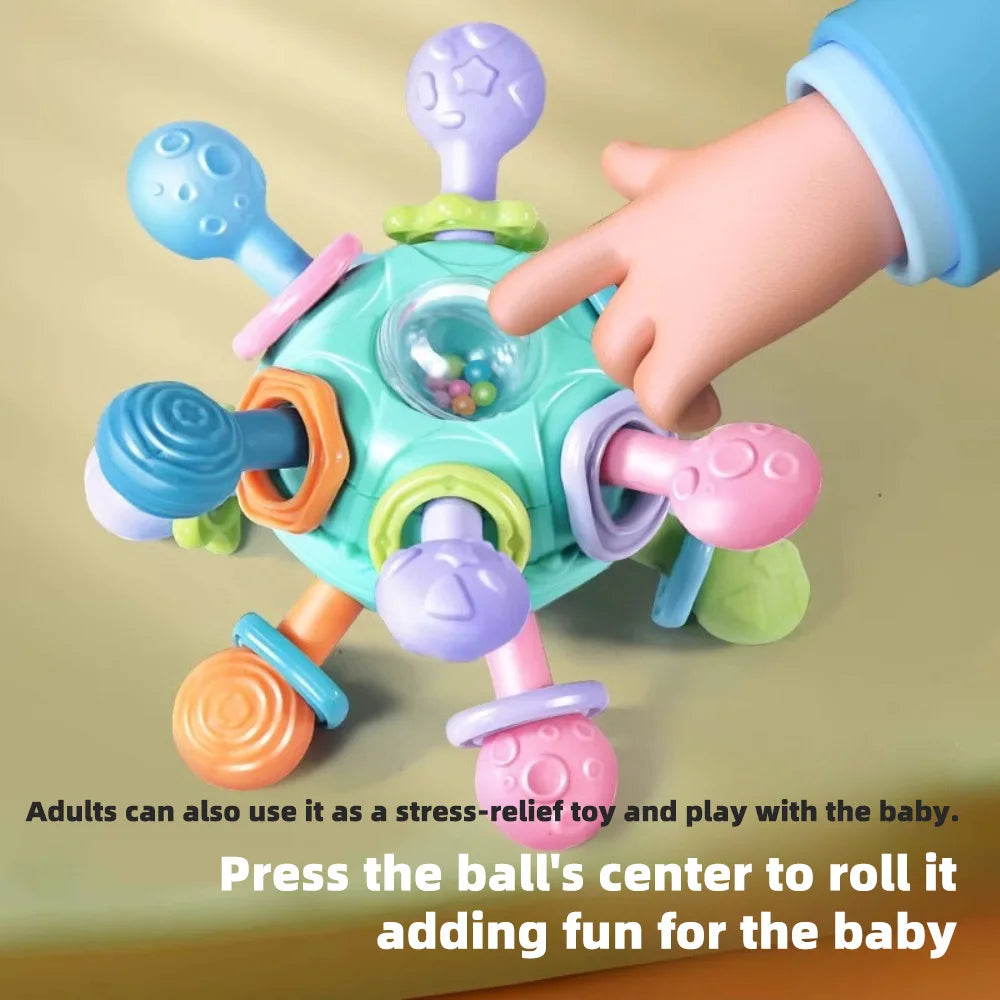 Baby Grasping Ball – Teether & Rattle in One