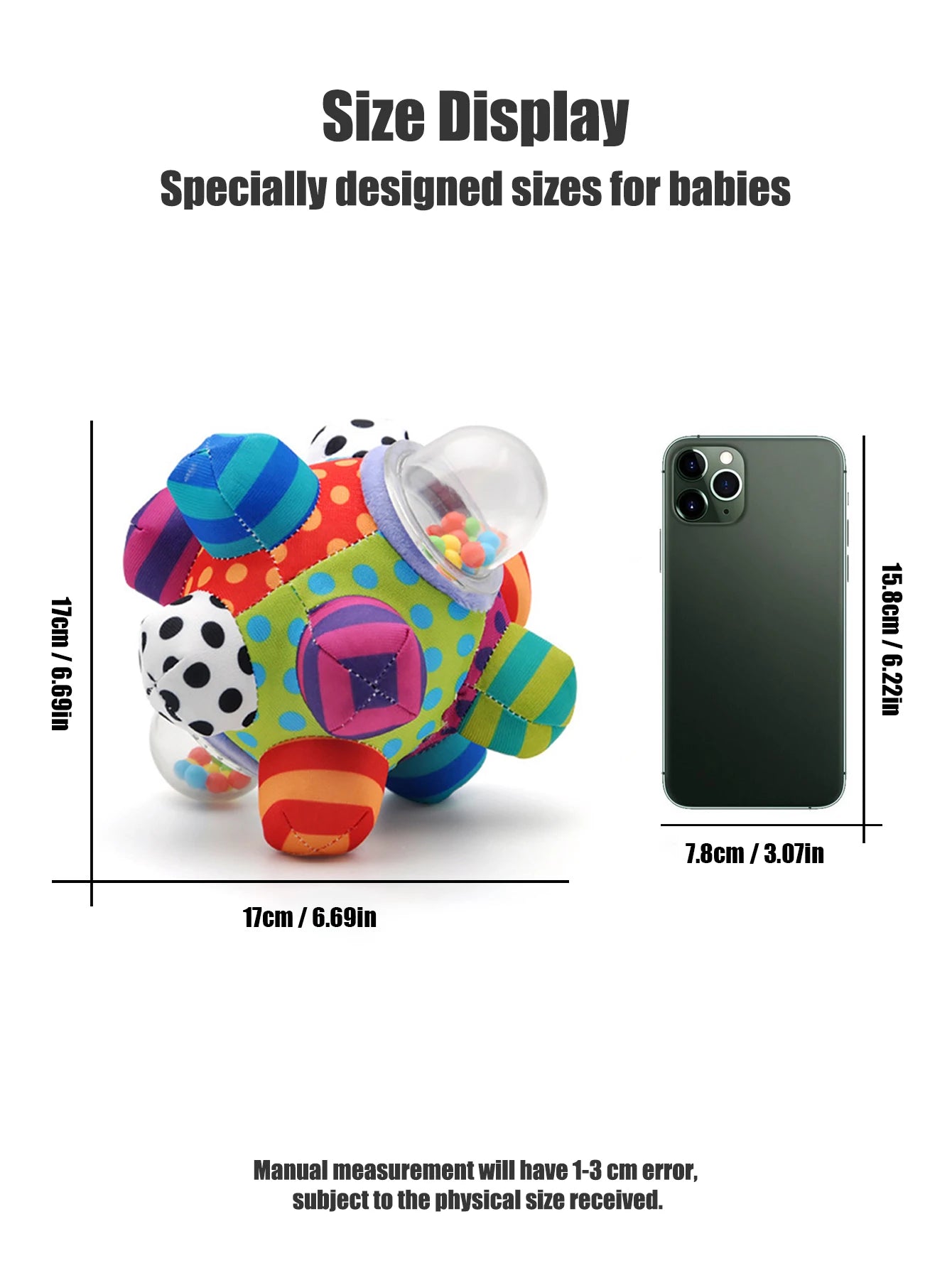 Baby Intelligence Development Rattle Ball