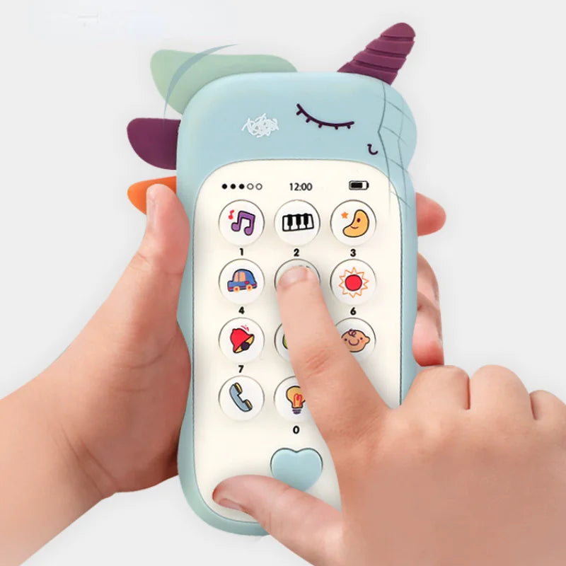 Infant Simulation Phone – Sound & Teether Toy