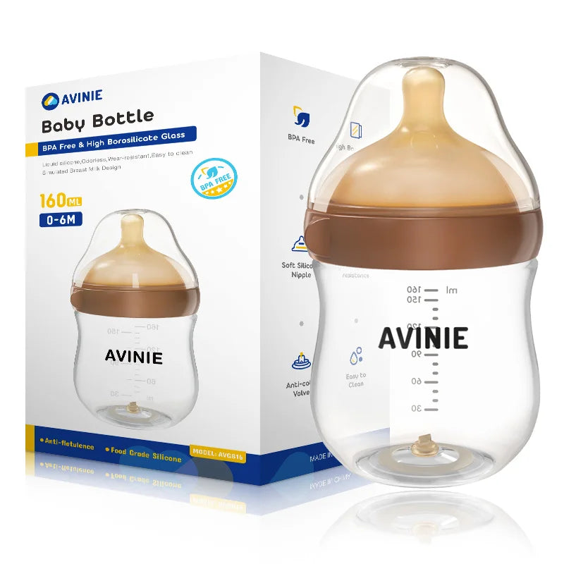 Newborn Baby Bottle – Wide Neck Design