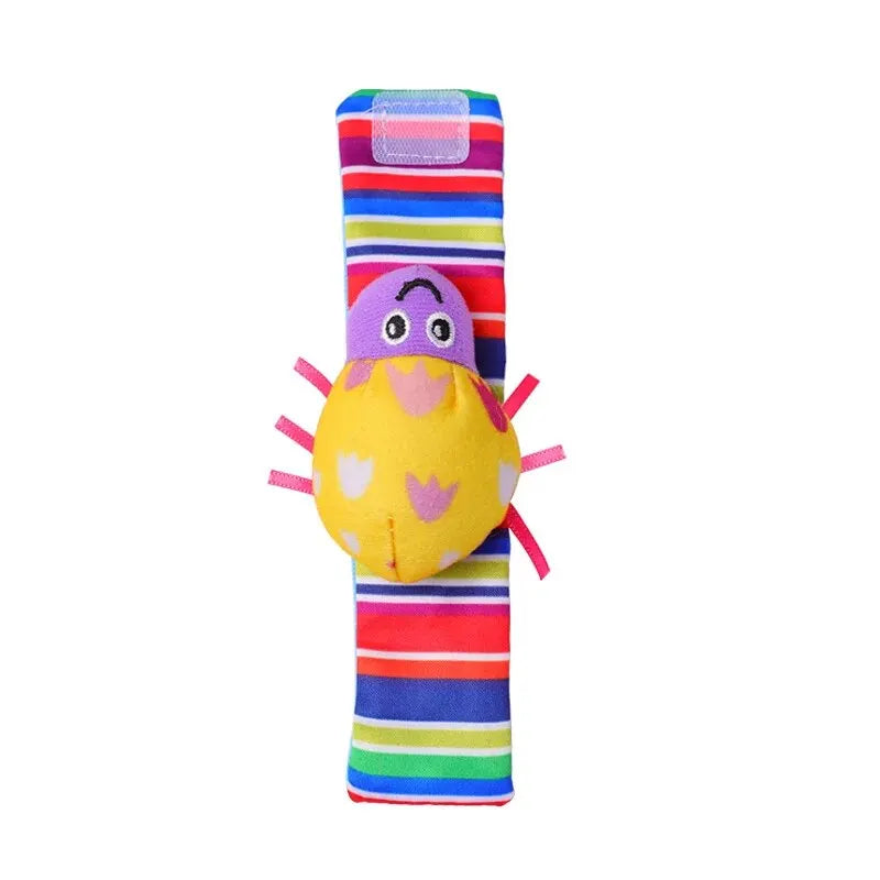 Baby Animal Rattle Socks & Wrist Toys
