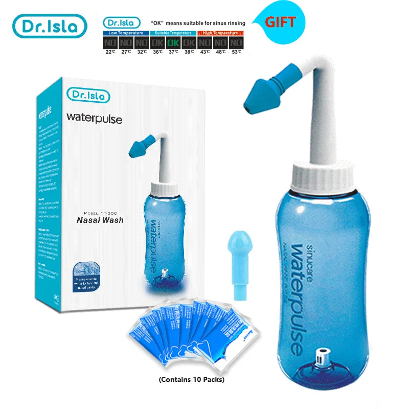 Nose Wash Cleaner Irrigator Rinse Bottle