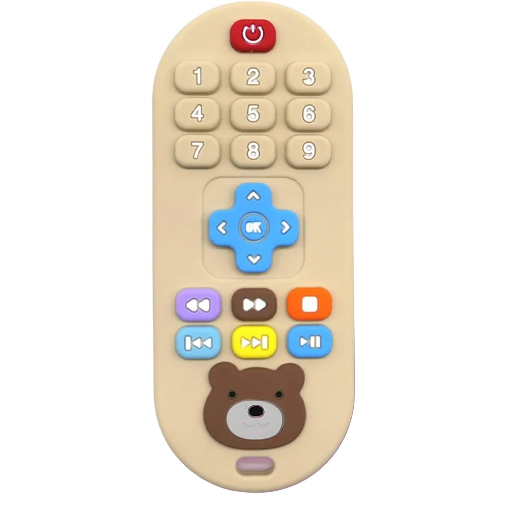 Baby Teething Remote Control Silicone Toys