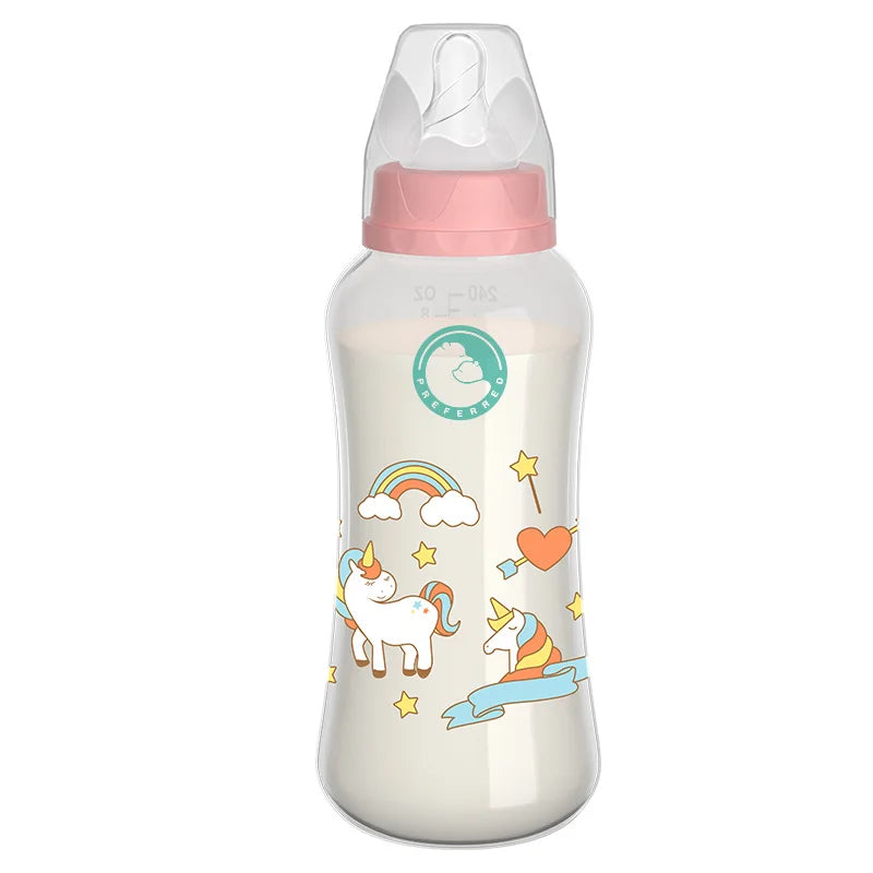 Baby Bottle with Gravity Ball & Handle