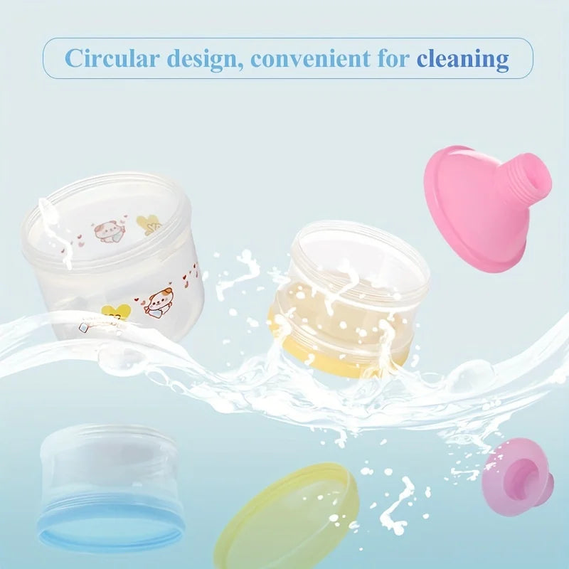 Baby Milk Powder Box Large Capacity Colorful