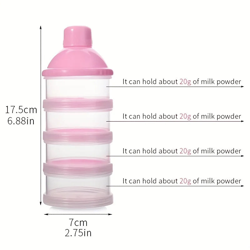 Baby Milk Powder Box Large Capacity Colorful