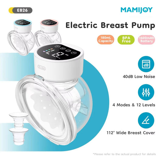 Wearable Electric Breast Pumps 4 Modes 12 Levels