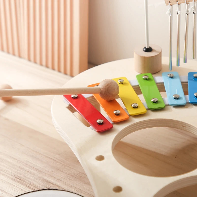 Montessori Wooden Xylophone – Baby Musical Toy