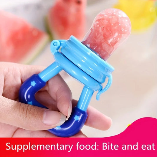 Baby Fruit Grinding Pacifier & Feeding Spoon