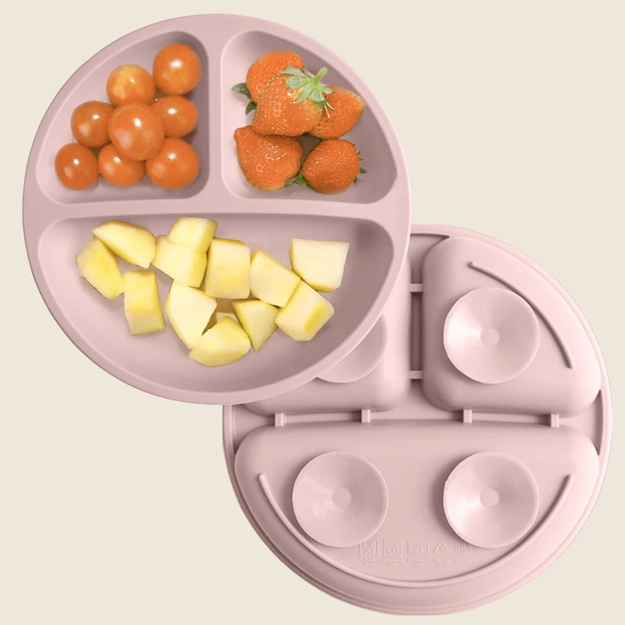 Baby Sucker Silicone Dining Plate BPA Free