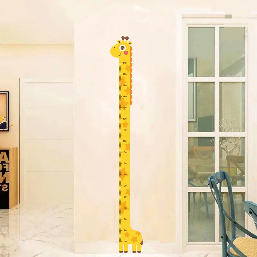 Kids Cartoon Height Growth Wall Sticker