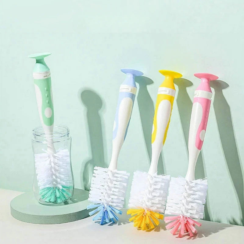 2-in-1 Baby Bottle Cleaning Brush