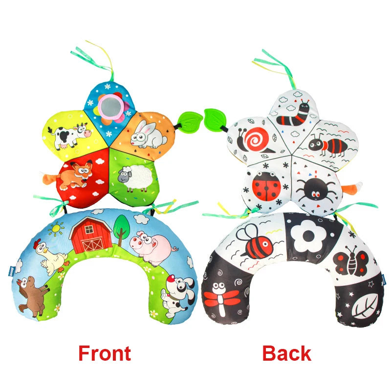 Black & White Montessori Tummy Time Toy