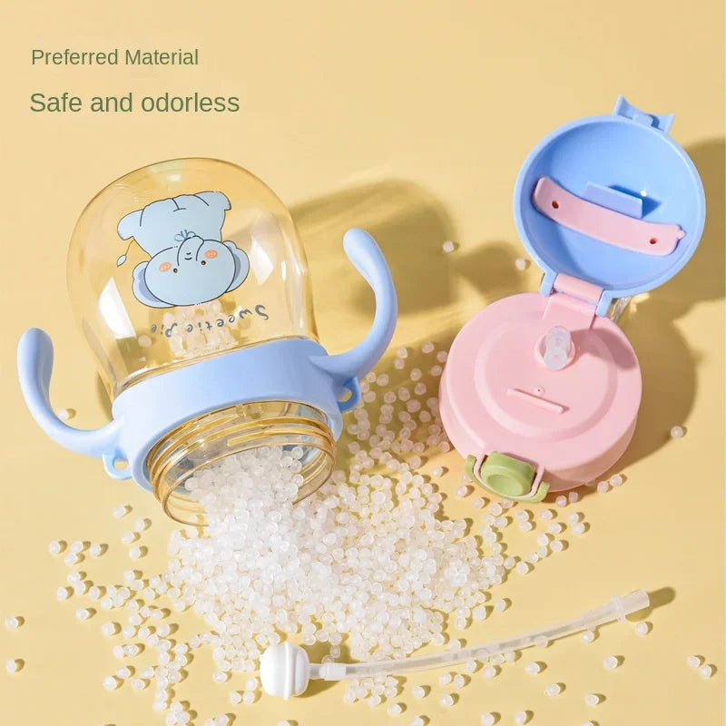 Baby Straw Water Cup – 410ml Anti-Choking