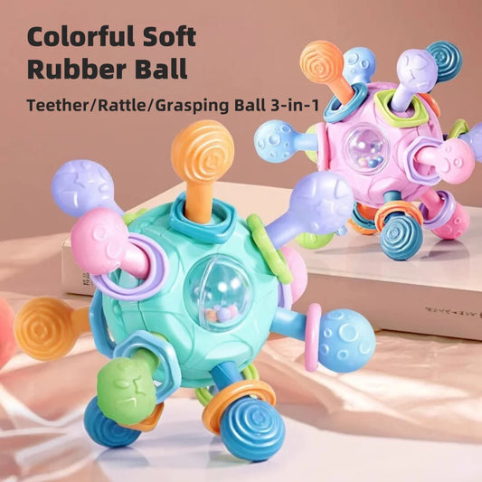 Baby Grasping Ball – Teether & Rattle in One