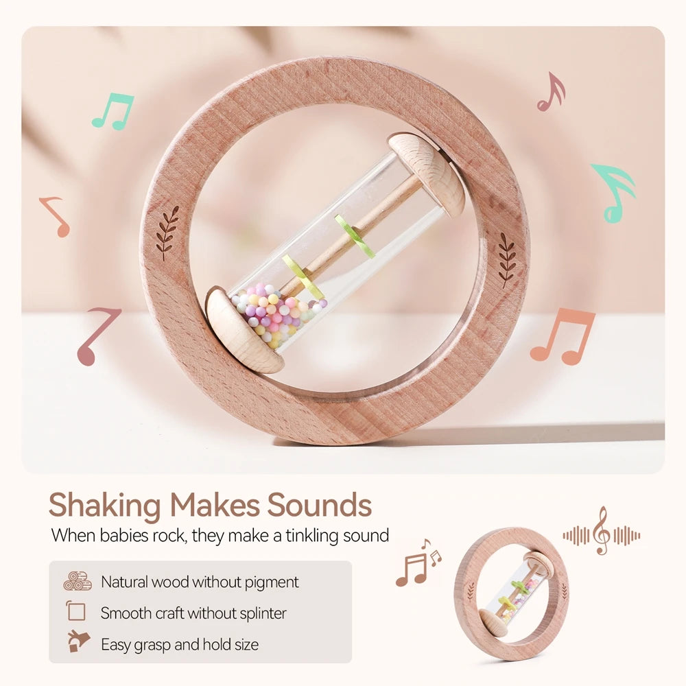 Colorful Montessori Sensory Rattle