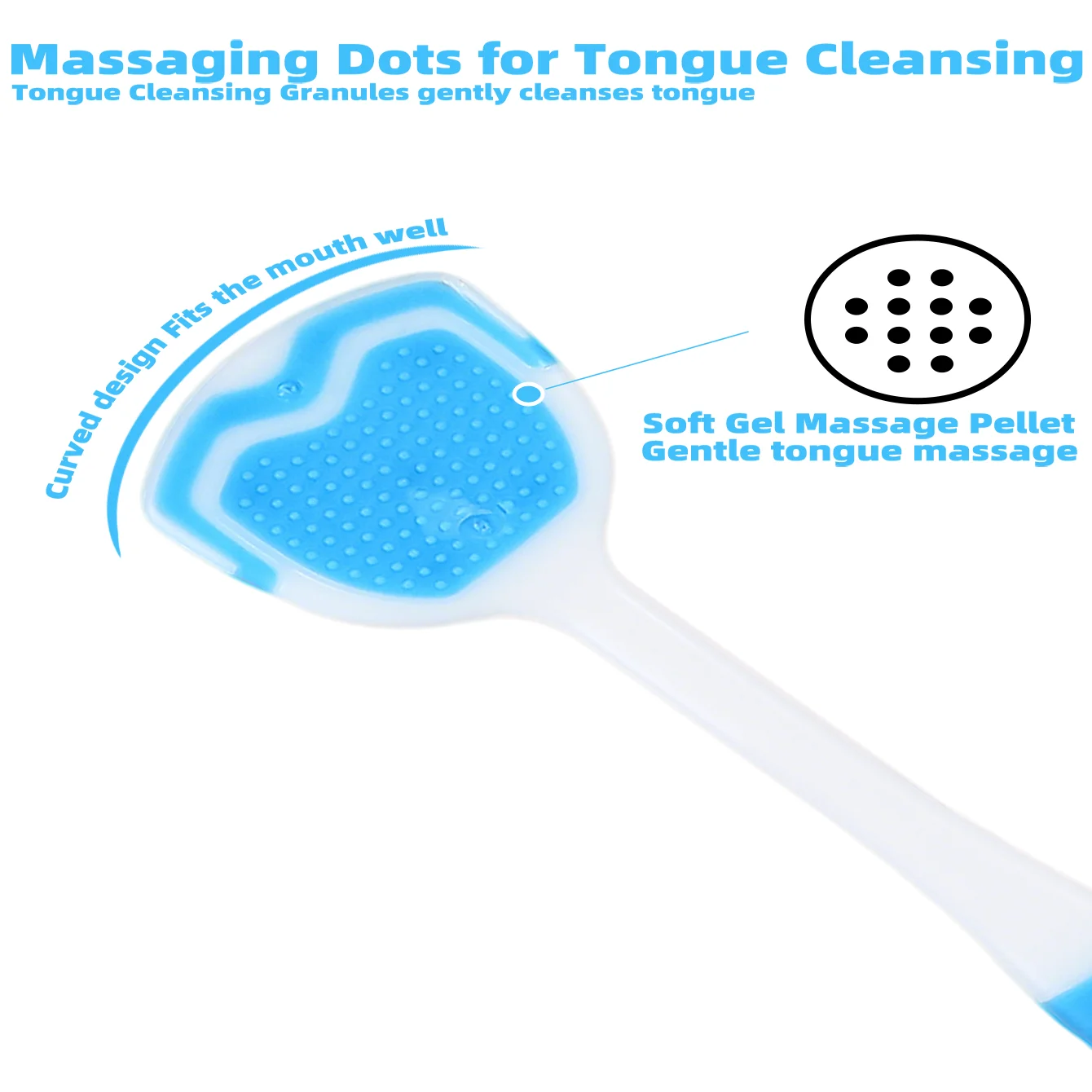 Silicone Tongue Cleaner Brush