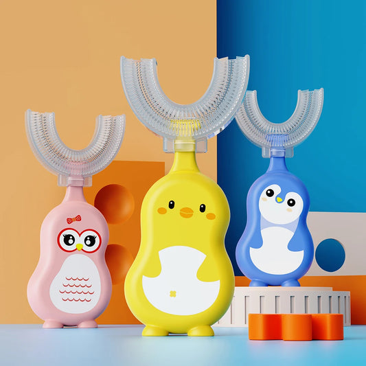 U-Shape Kids Silicone Toothbrush